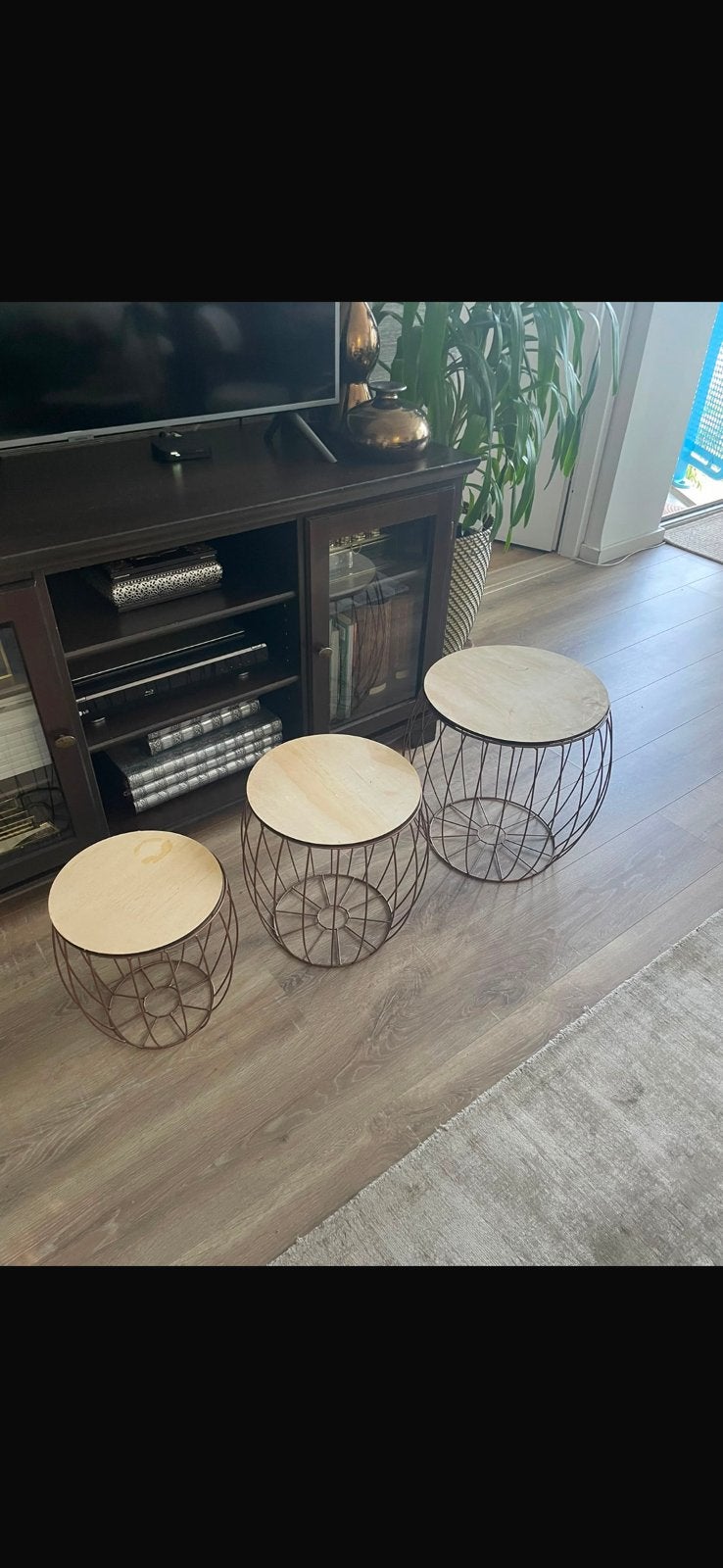 mooie set bijzettafels / salontafels, Ophalen of Verzenden, Zo goed als nieuw