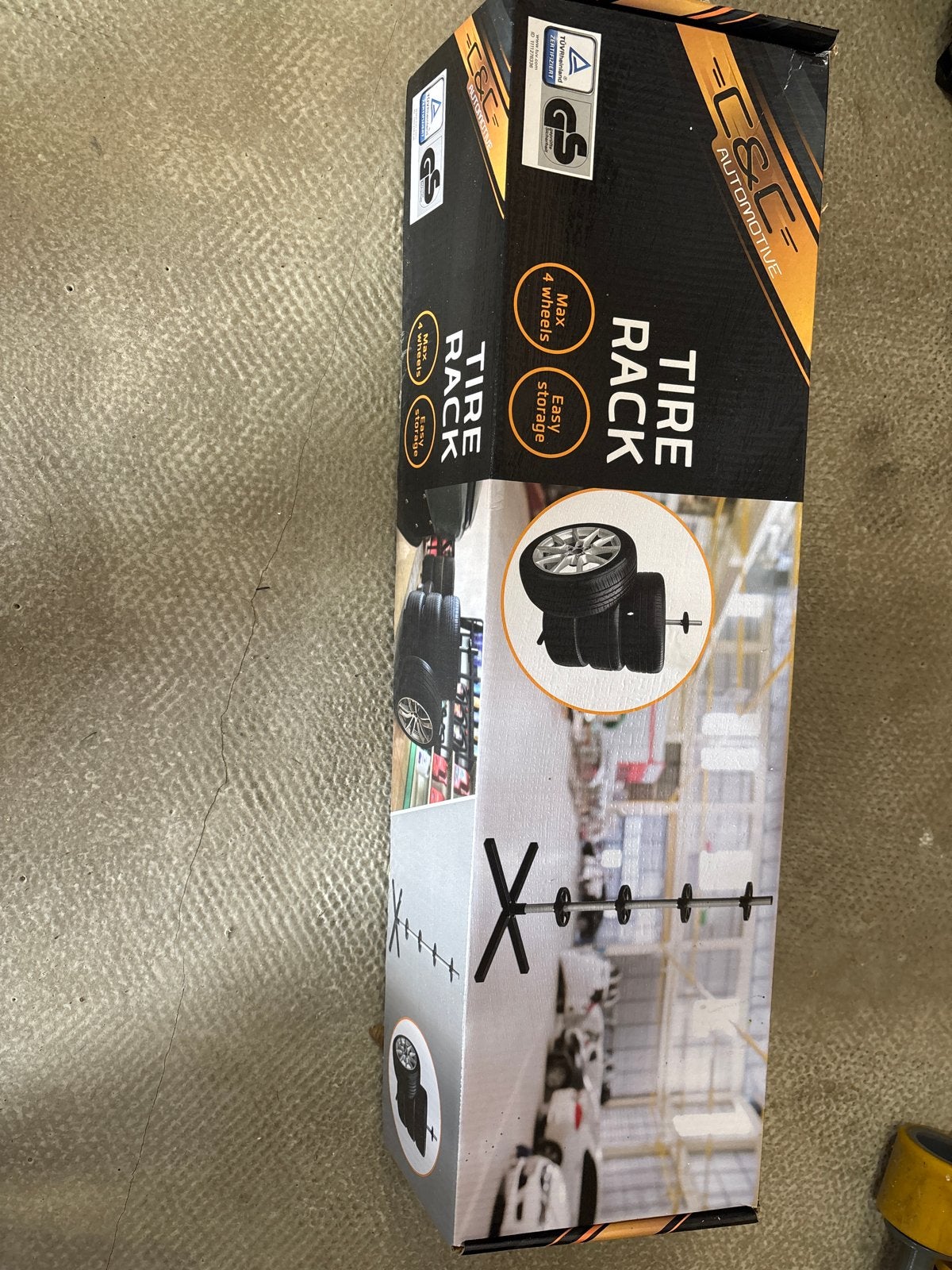C&C Automotive Bandenrek - Max 4 Banden, Auto diversen, Velgenbomen, Ophalen of Verzenden, Nieuw