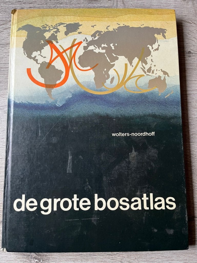 De grote bosatlas, Gelezen, Bosatlas, Wolters-Noordhoff Atlasproducties, Ophalen of Verzenden