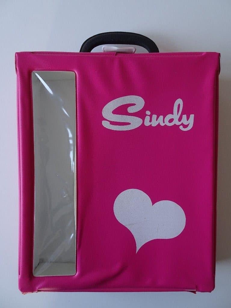 Barbie Mattel 1966 Sindy koffer dollcase kleedkoffer kleding, Ophalen of Verzenden, Gebruikt, Barbie