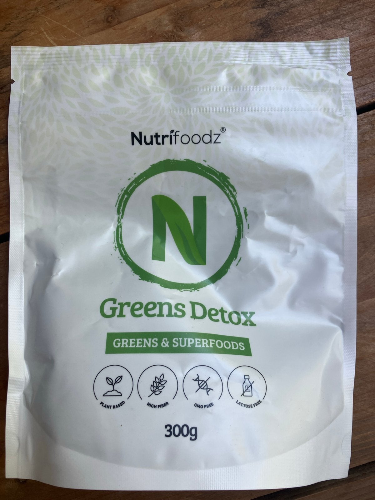 Nutrifoodz Greens Detox - Superfoods & Greens 300g, Ophalen of Verzenden, Nieuw, Poeder of Drank