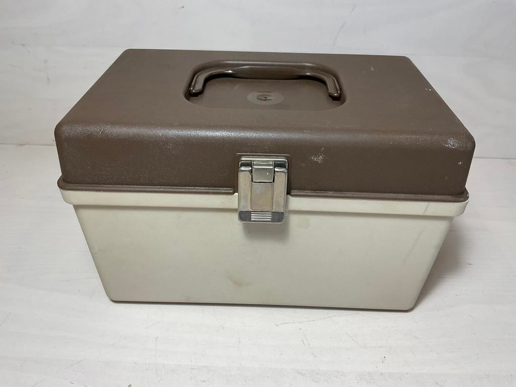 Vintage Curver naaibox naaimand klein model, Ophalen of Verzenden, Gebruikt, Overige typen