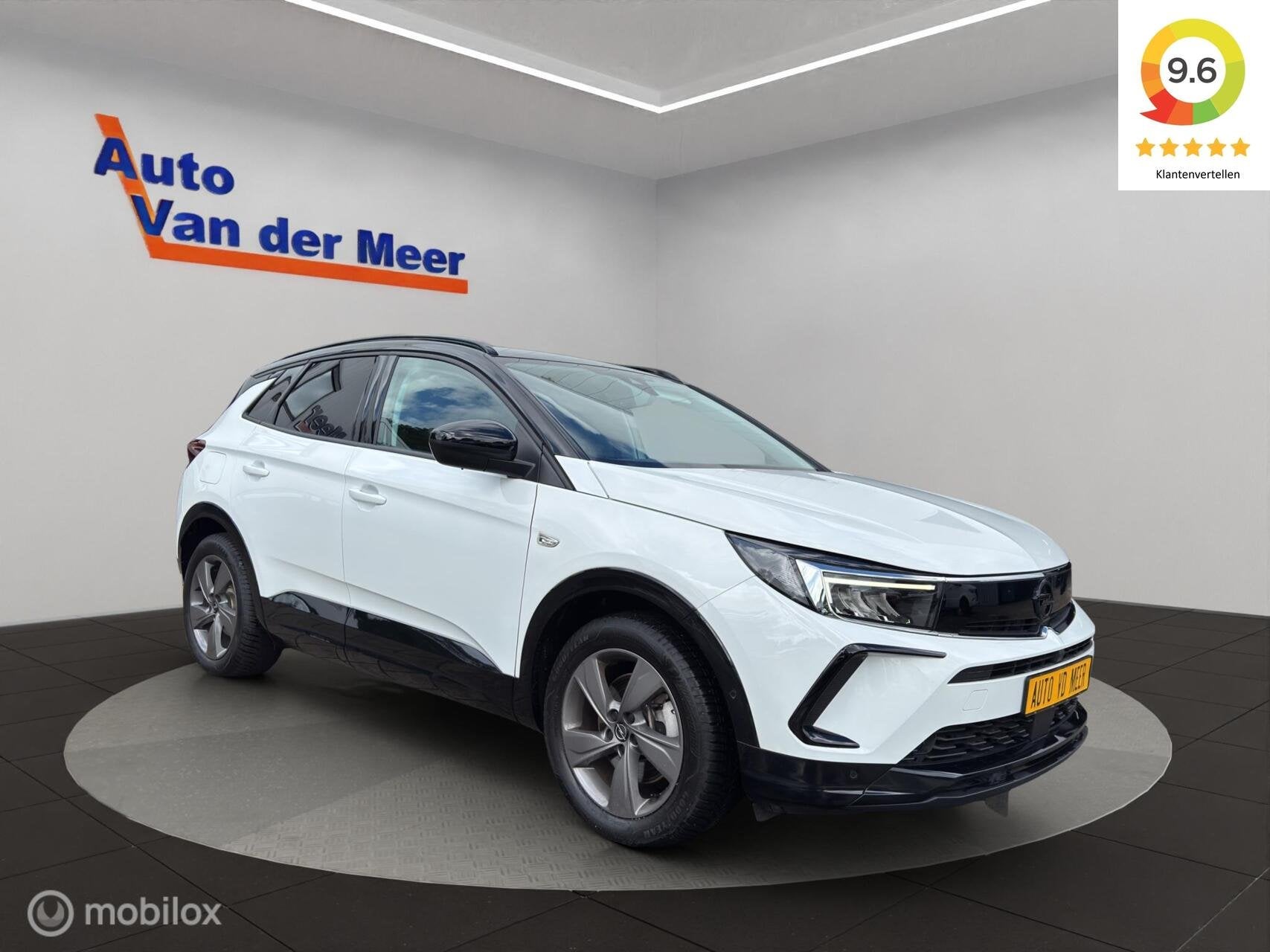 Opel Grandland 1.6 Turbo Plug-In Hybrid GS All in prijs., Auto's, 12 maanden, Stof, Zwart, 4 cilinders