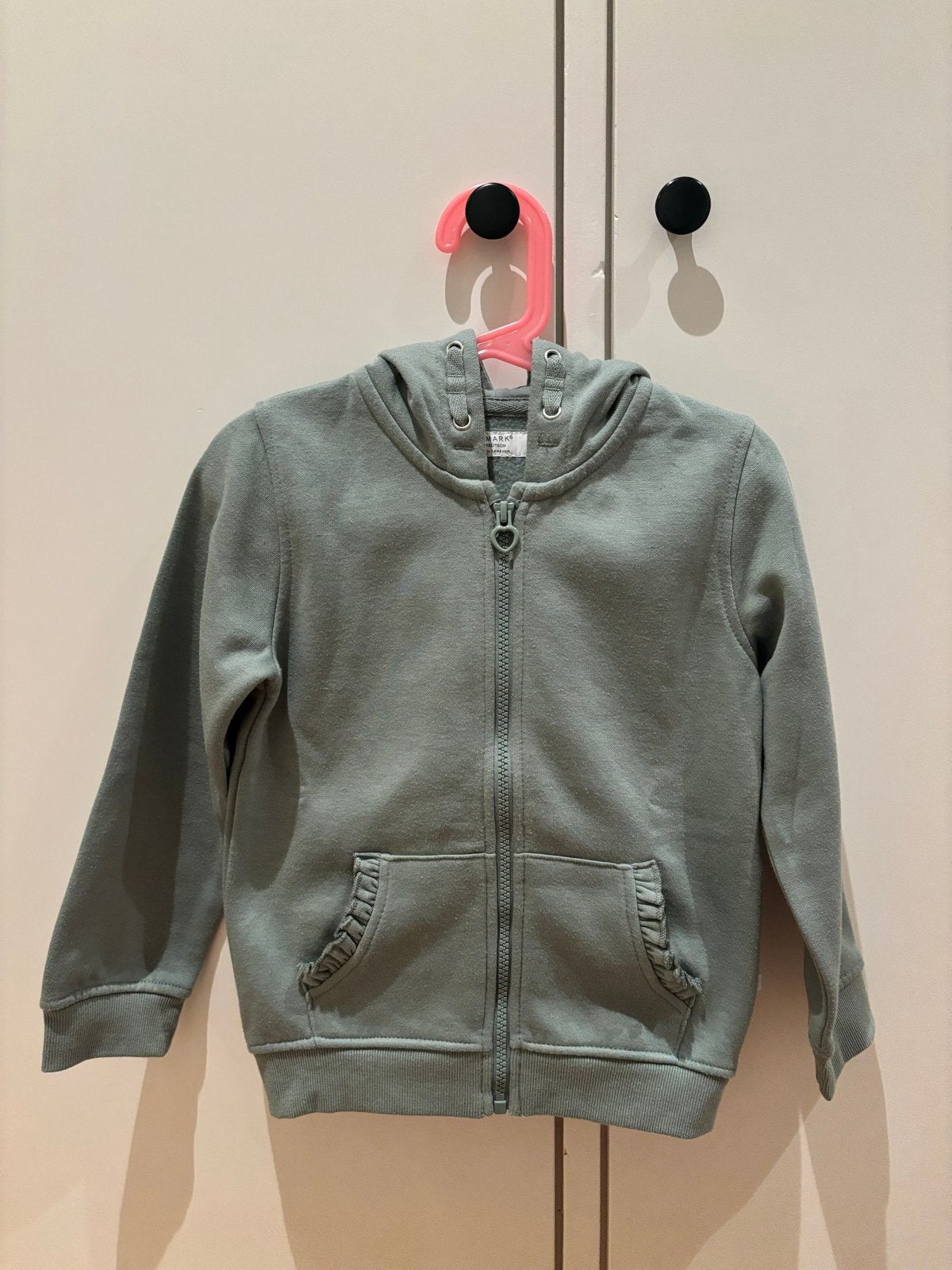 Primark hoodie mintgroen maat 116, Ophalen of Verzenden, Gebruikt, Meisje, Trui of Vest