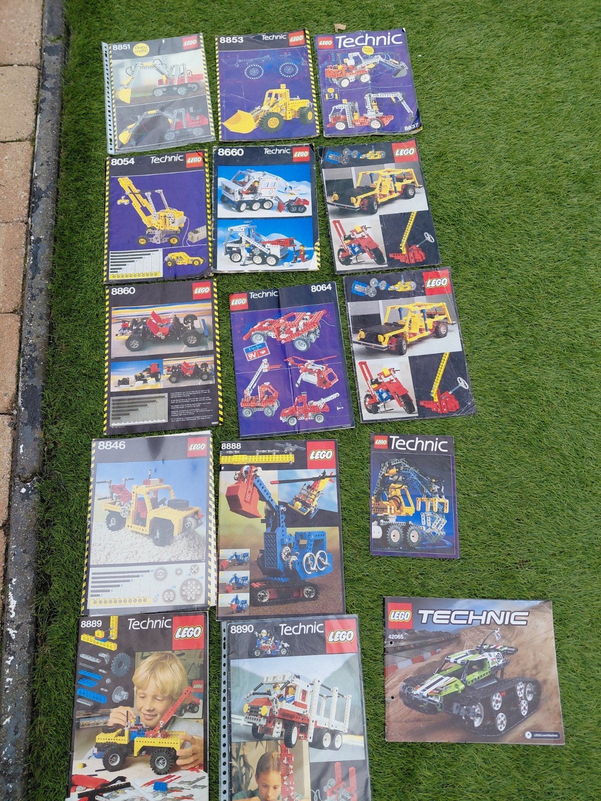 Lego Technic instructieboekjes - Diverse modellen, Ophalen of Verzenden, Gebruikt, Overige merken
