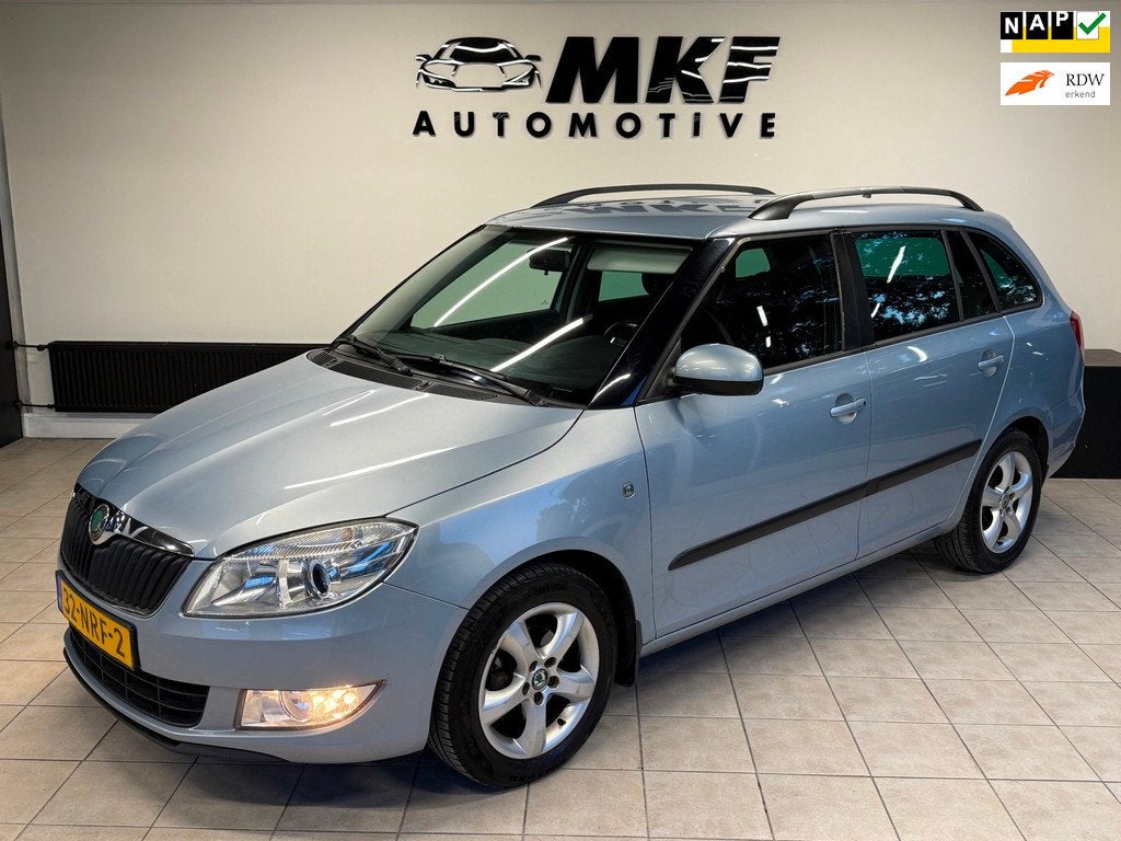 Skoda Fabia Combi 1.2 TDI Greenline 2010 Airco/Cruise/EURO5!, Auto's, Voorwielaandrijving, Euro 5, 450 kg, Start-stop-systeem