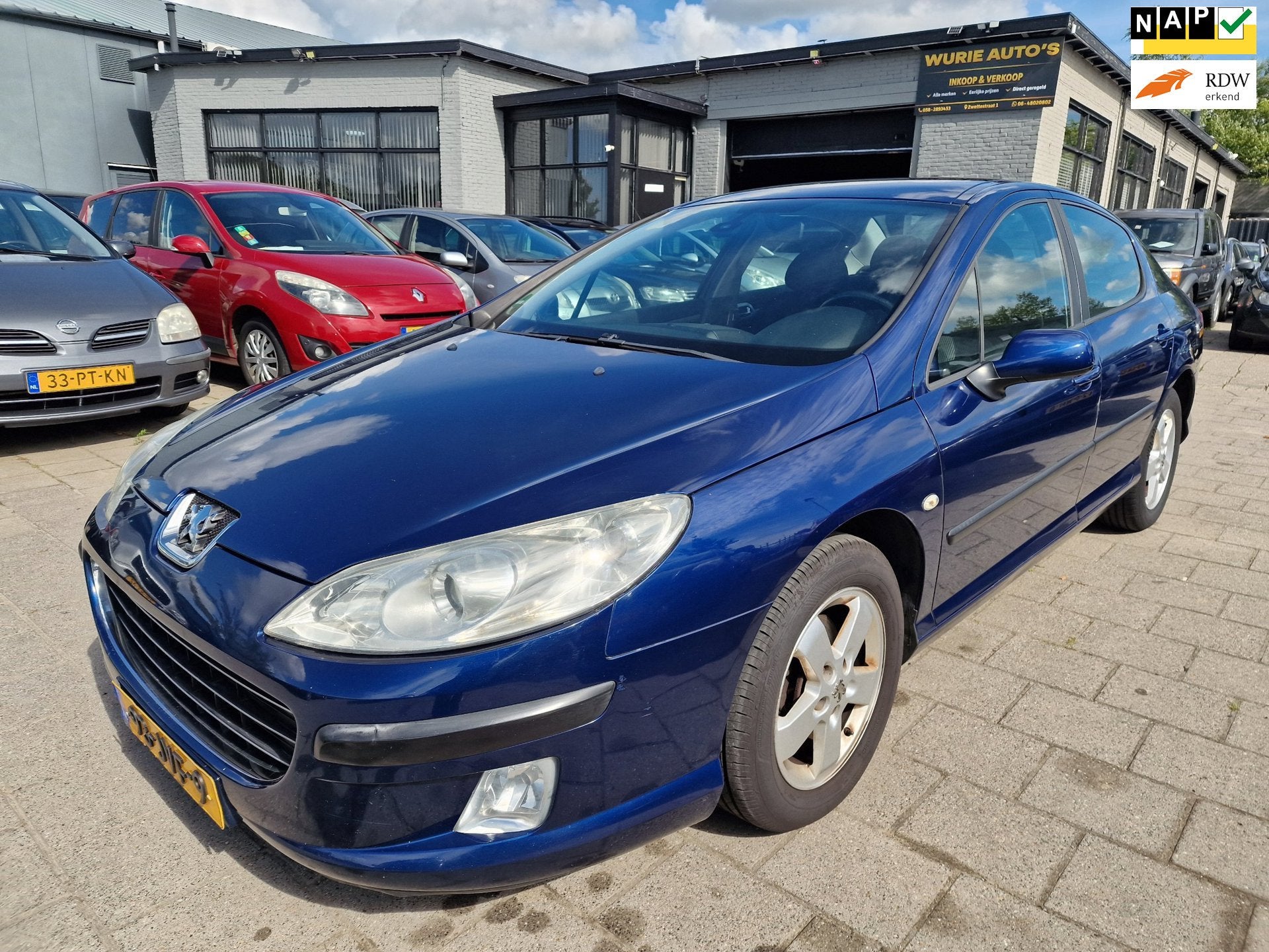 Peugeot 407 1.8-16V Premium / Apk 18-9-2027, 125 pk, Gebruikt, 4 cilinders, Origineel Nederlands
