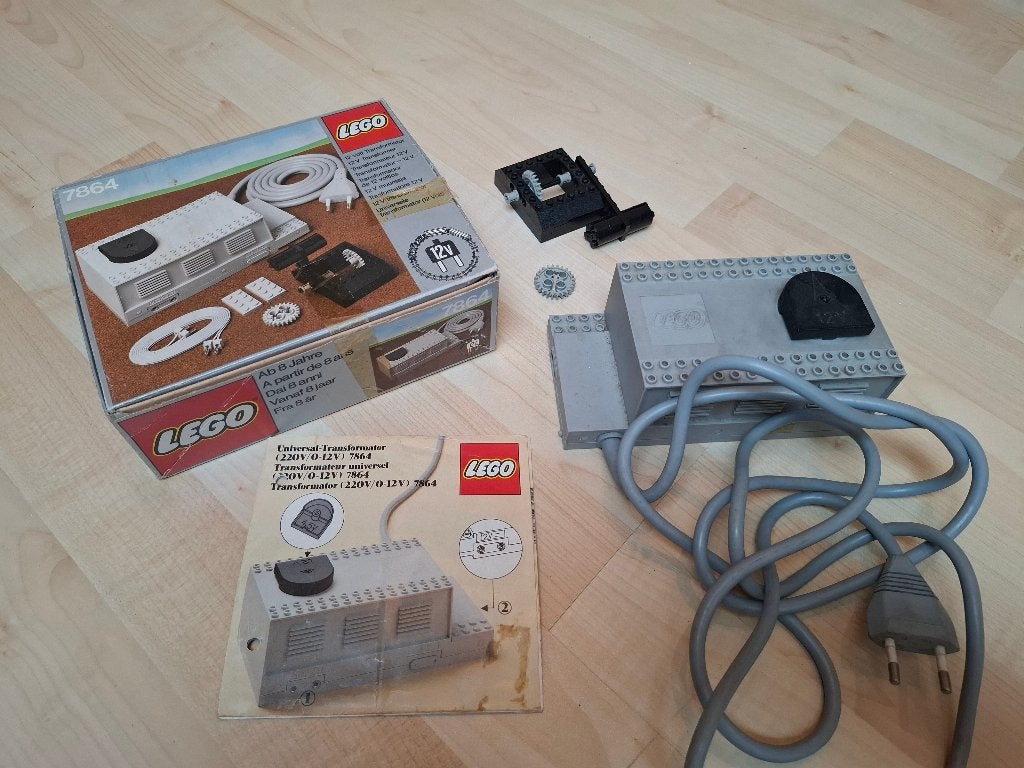 LEGO 7864 12V Transformer, Kinderen en Baby's, Inclusief instructies, Gebruikt, Lego, Ophalen of Verzenden
