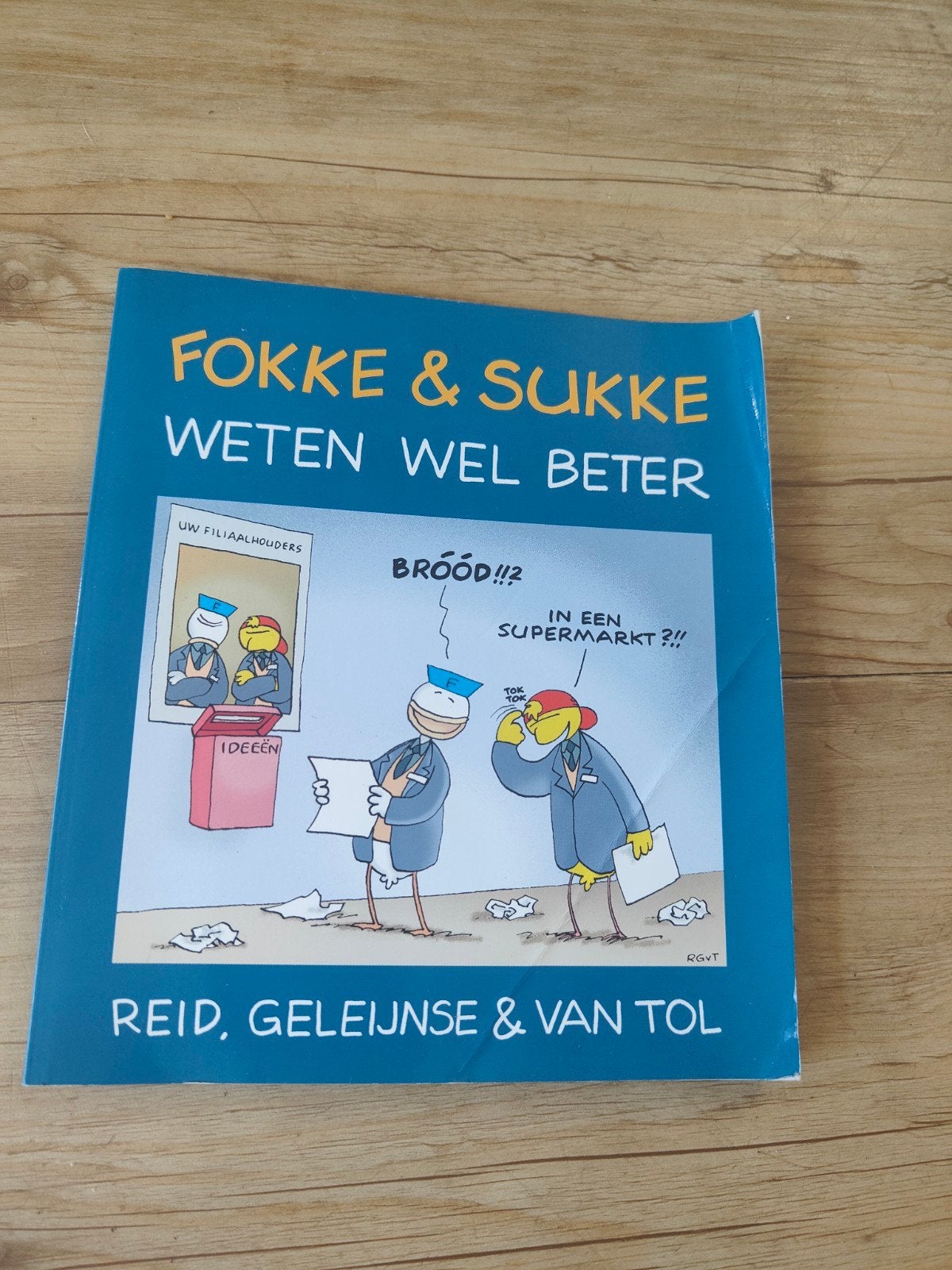 Fokke & Sukke Weten Wel Beter - Stripboek, Eén stripboek, Ophalen of Verzenden, Zo goed als nieuw, Reid, Geleijnse & Van Tol