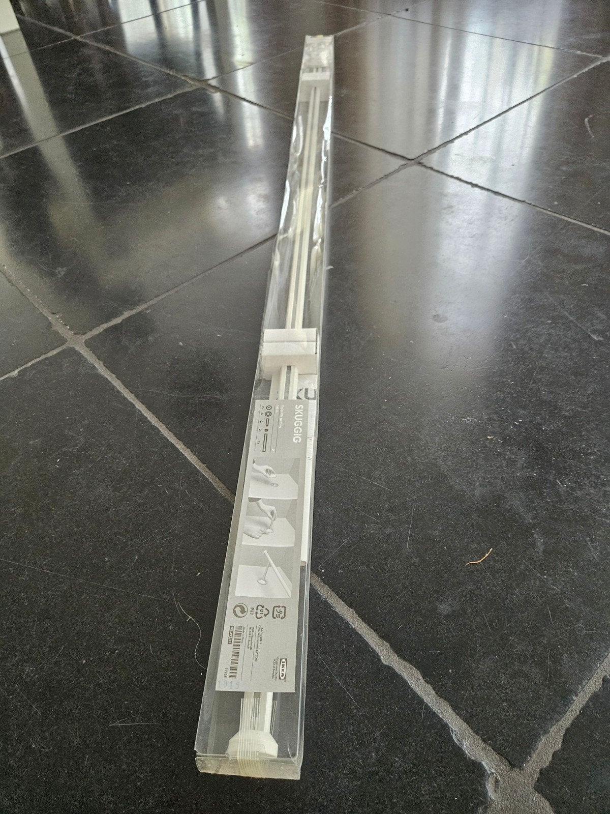 IKEA SKUGGIG Gordijnroede 4 stuks - Nieuw in verpakking, Nieuw, Kunststof, Ophalen of Verzenden, Modern