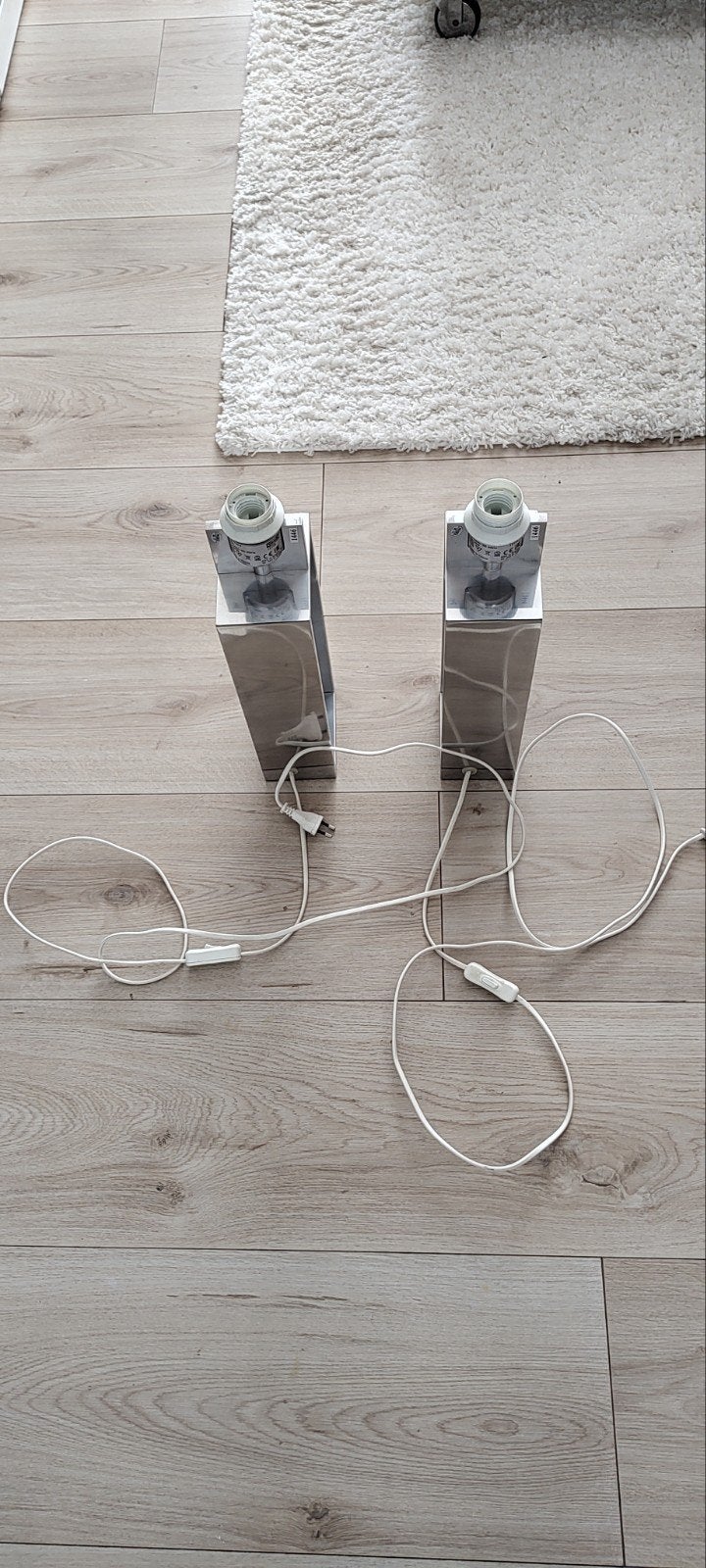 IKEA Lampan set - 2 stuks, Ophalen, Gebruikt, Overige typen, Met schakelaar