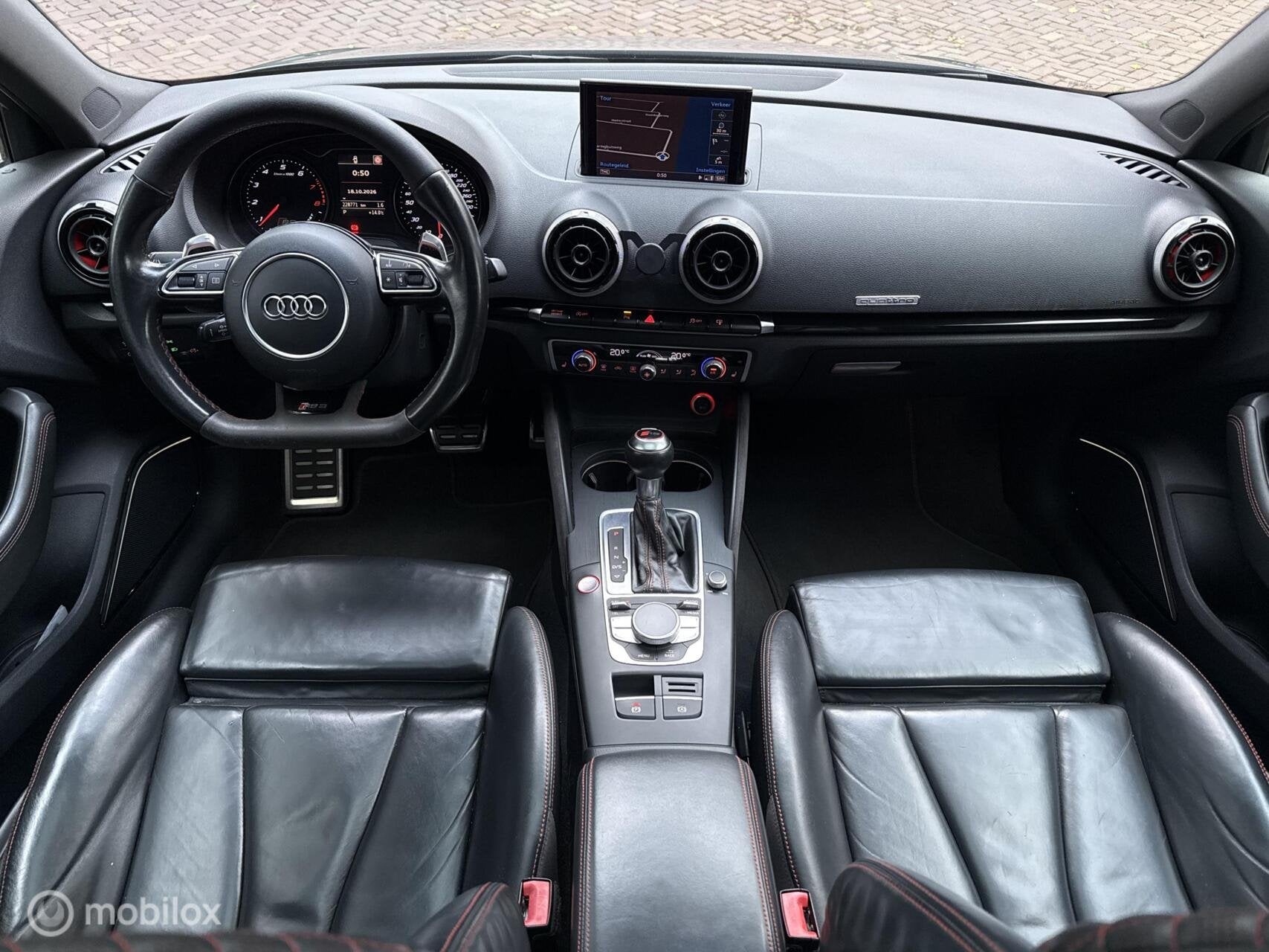 Audi RS3 2.5 TFSI Quattro|Pano|RS Seats|B&O|Stoelverw|Keyl, Auto's, Automaat, Dealer onderhouden, Gebruikt, RS3