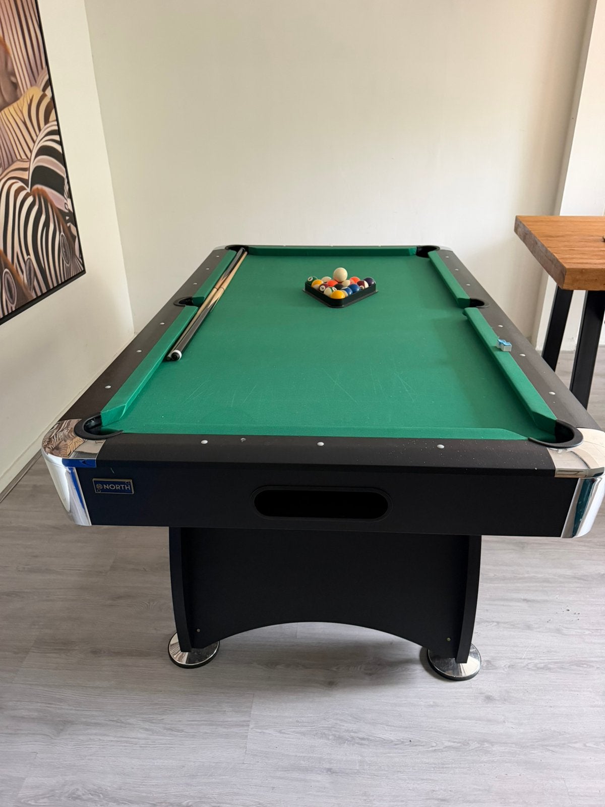 Pooltafel 120x218, Sport en Fitness, Biljarten en Poolen, Ophalen of Verzenden, Zo goed als nieuw, Pooltafel