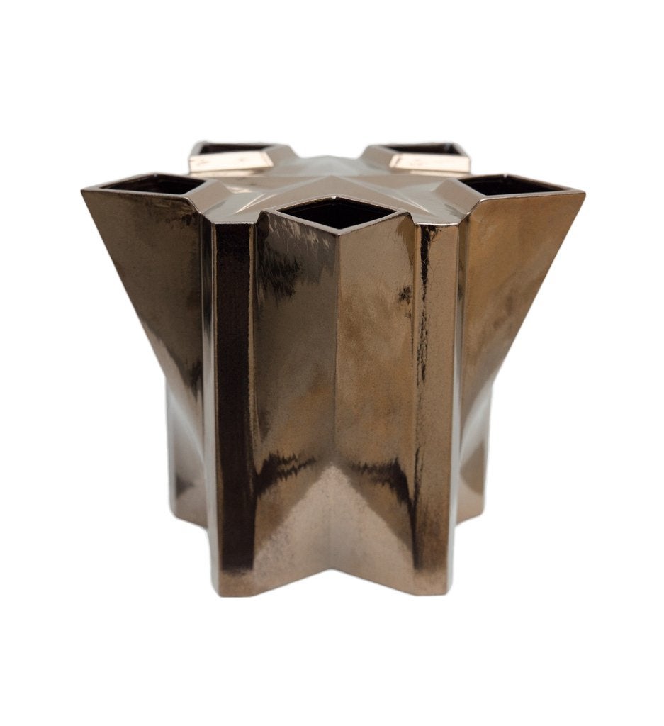 vaas design bas van beek, Overige kleuren, Nieuw, Ophalen of Verzenden, 19 cm