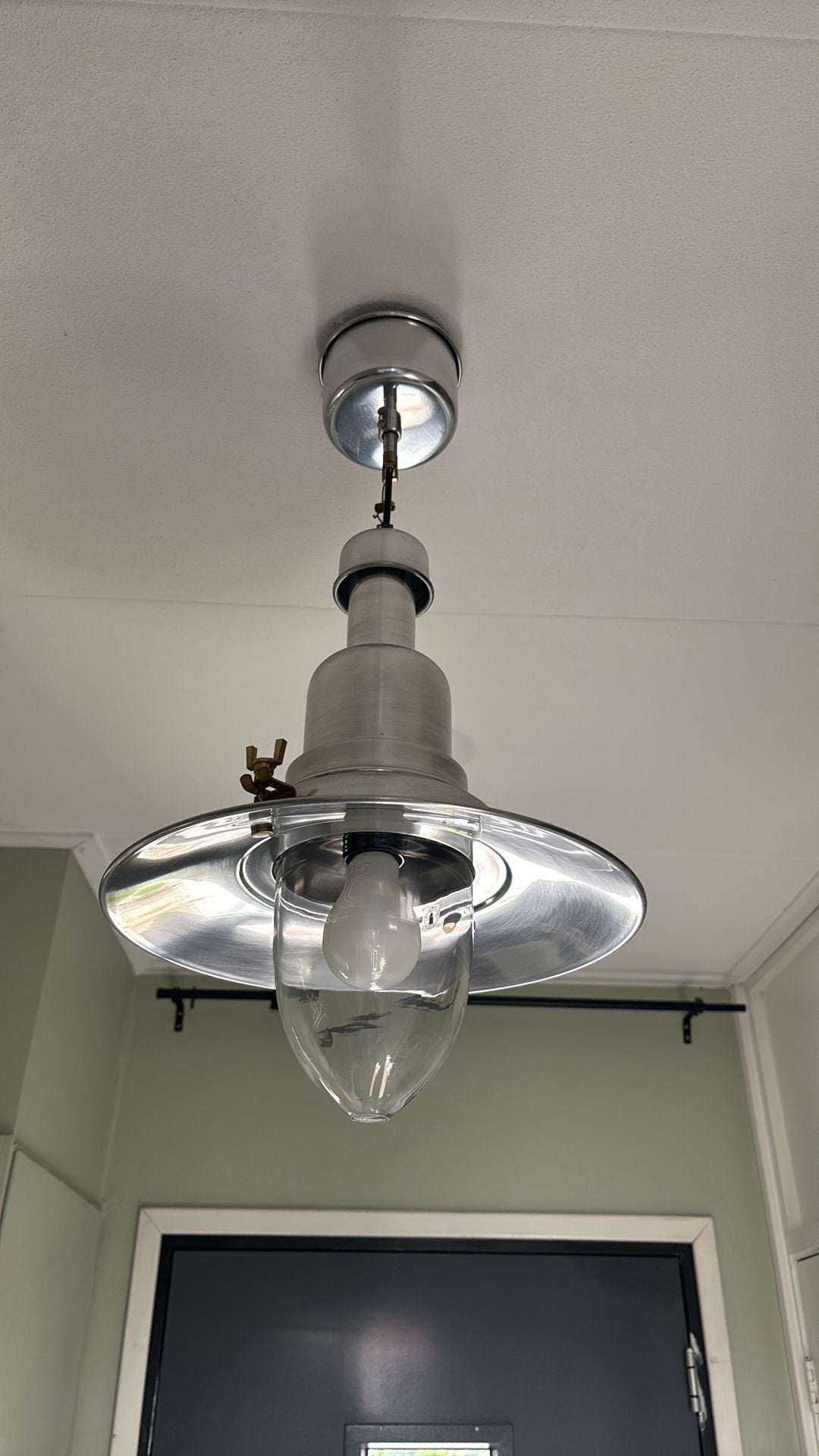 Scheepslamp, Ophalen, Zo goed als nieuw