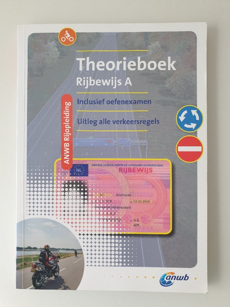 Theorieboek Rijbewijs A Motorfiets, Boeken, Advies, Hulp en Training, Ophalen of Verzenden, Zo goed als nieuw