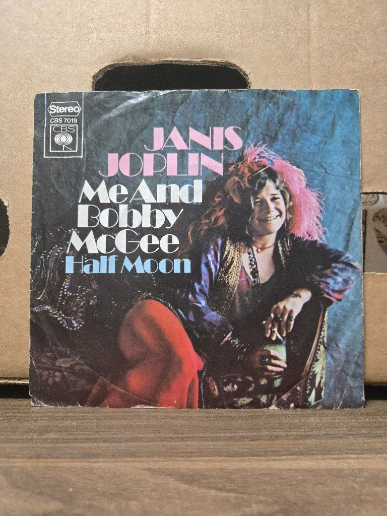 Janis Joplin - Me and Bobby McGee, 7 inch, Ophalen of Verzenden, Zo goed als nieuw, Pop