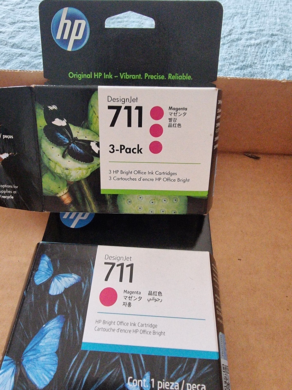 HP DesignJet 711 Magenta Inktcartridges (2 stuks), Ophalen of Verzenden