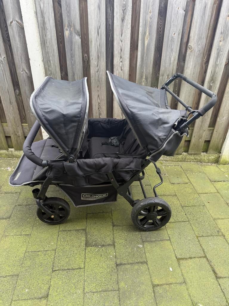 Vierling kinderwagen - Gebruikt, prima staat, Kinderen en Baby's, Gebruikt, Duowagen, Ophalen, Kinderwagen