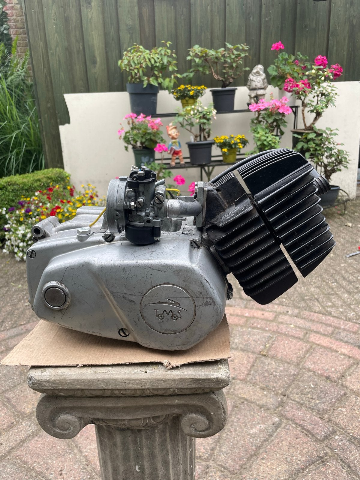 Tomos motorblok met nieuwe keerringen en carterlagers, Ophalen of Verzenden, Gebruikt, Blok