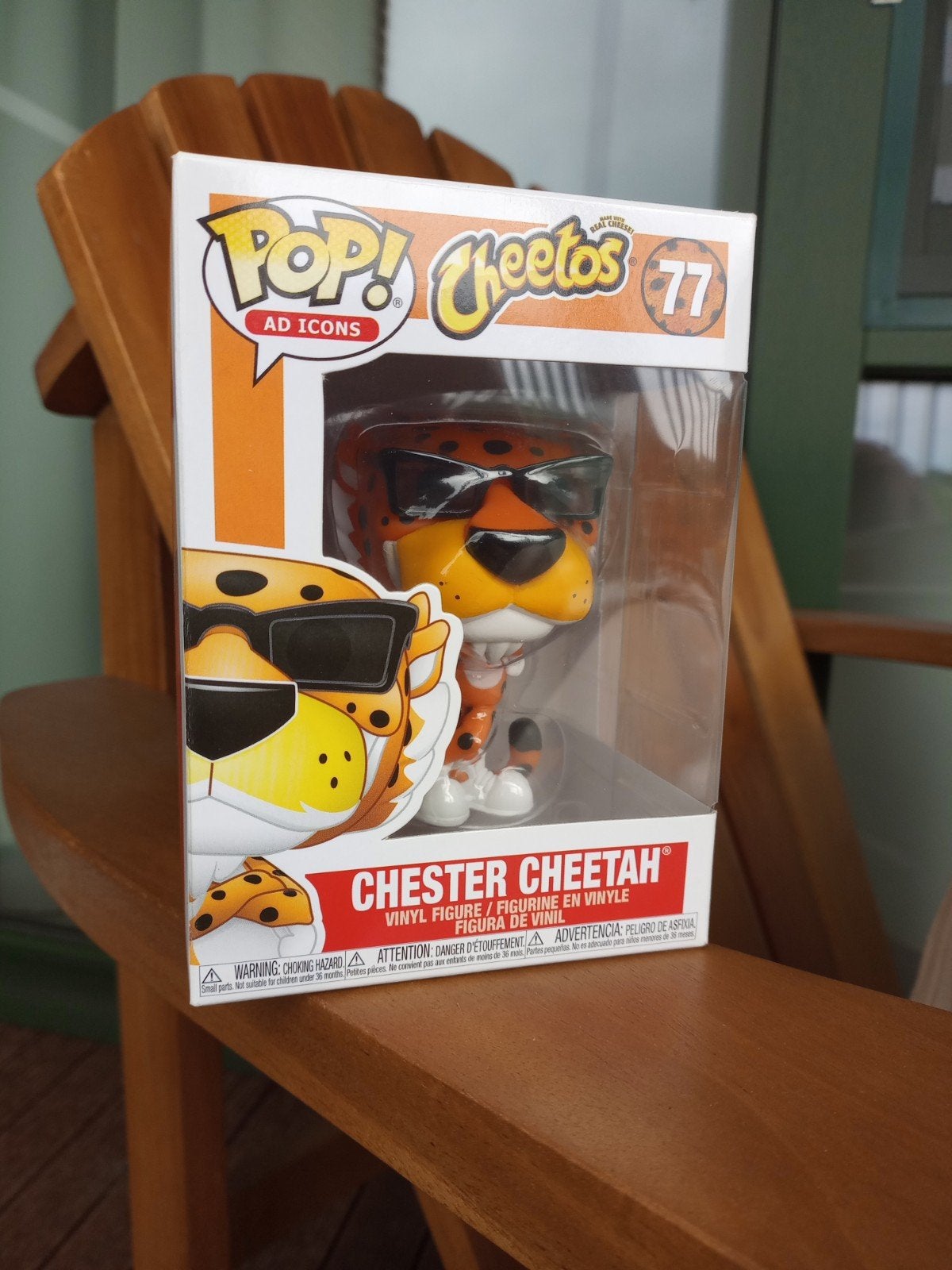 Funko Pop! AD Icons: Cheetos - Chester Cheetah #77, Verzamelen, Ophalen, Zo goed als nieuw