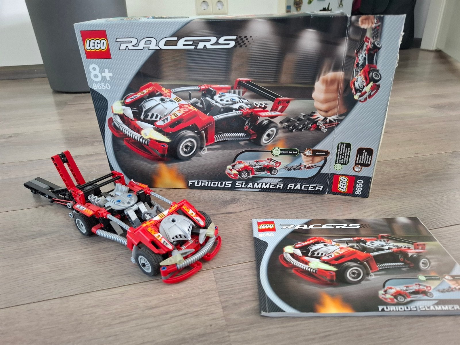 LEGO Racers 8650 Furious Slammer Racer, Ophalen of Verzenden