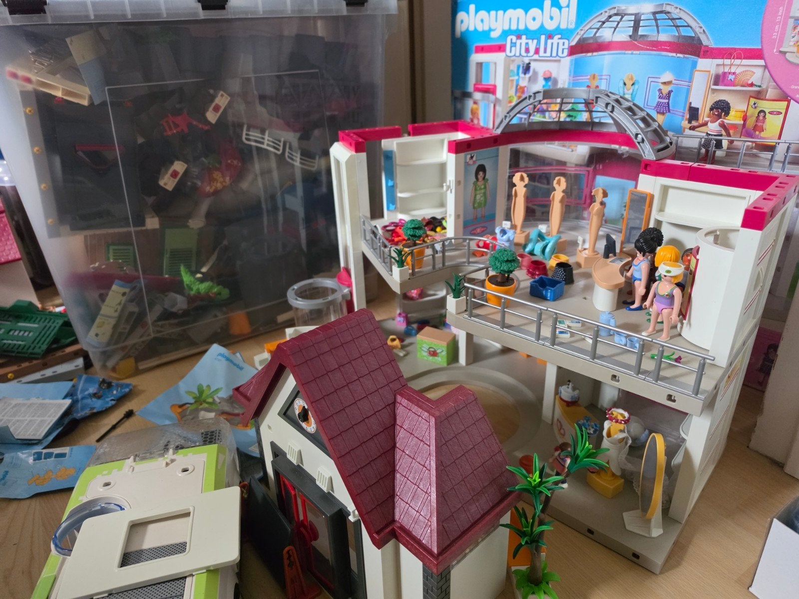 Grote Playmobil collectie: City Life, boomhut en meer!, Ophalen, Gebruikt