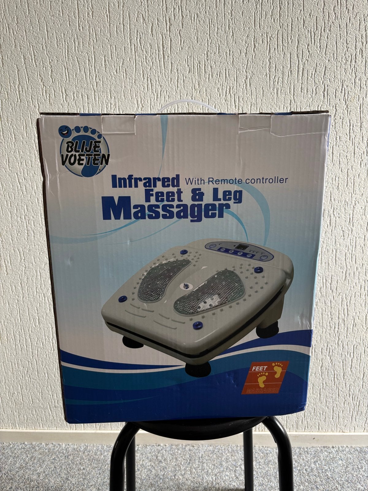 Infrarood Voet- en Beenmassageapparaat met Afstandsbediening, Ophalen, Zo goed als nieuw, Apparaat