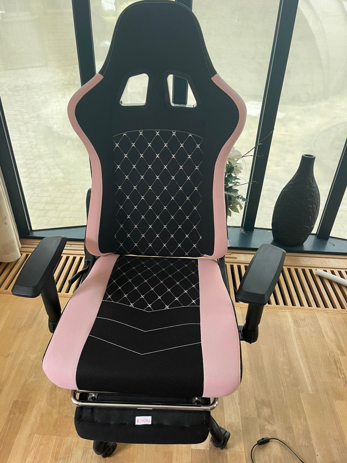 Gamingstoel met voetensteun en massage, Tickets en Kaartjes, Eén persoon