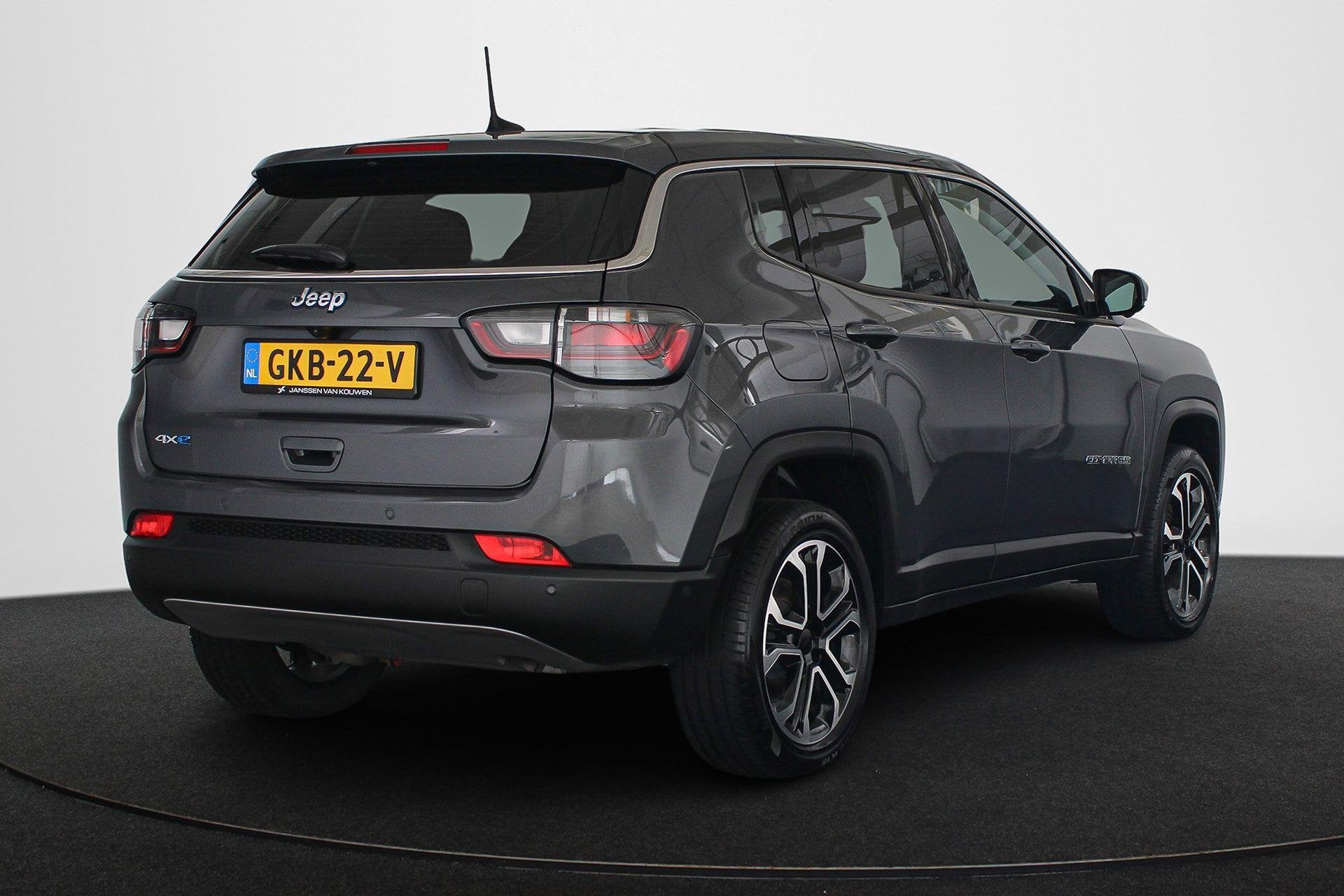 Jeep Compass 4xe 190 Plug-in Hybrid Electric Altitude 360 Ca, Auto's, Automaat, Leder en Stof, Vierwielaandrijving, 1835 kg