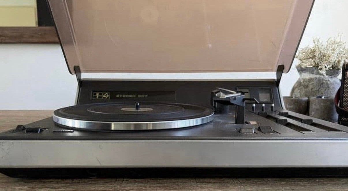 Philips 907 Stereo Platenspeler - Vintage Jaren '70 Hifi, Ophalen, Gebruikt, Platenspeler, Philips