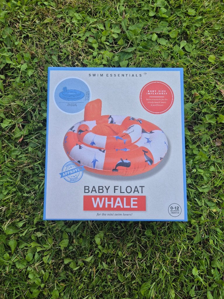 Baby Float 0-12 maanden Walvis Blauw Rood Wit <11 kg, Verzenden, Nieuw