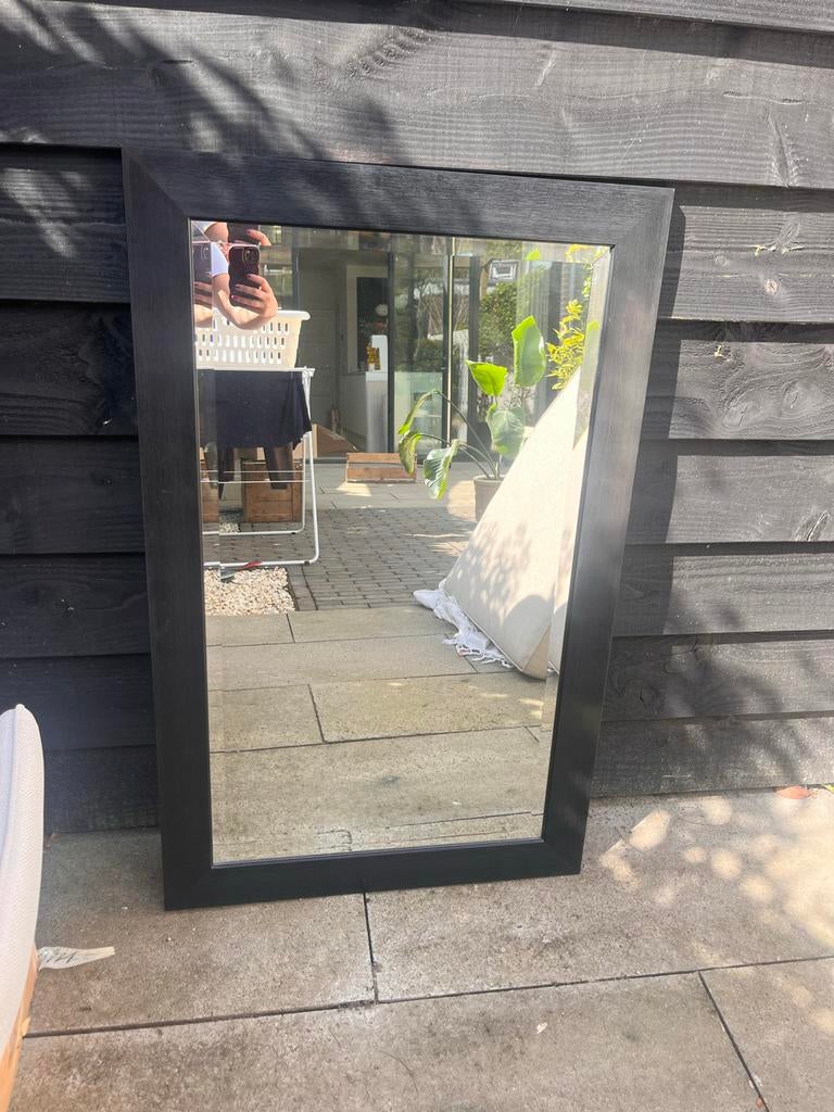 Spiegel Loods 5 met geslepen glas, 110x69cm, Huis en Inrichting, Woonaccessoires | Spiegels, Gebruikt, 100 tot 150 cm, Ophalen of Verzenden