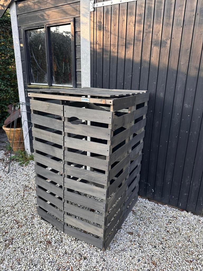 Nieuwe Kliko ombouw / container ombouw - Geïmpregneerd vuren, Ophalen of Verzenden, Nieuw
