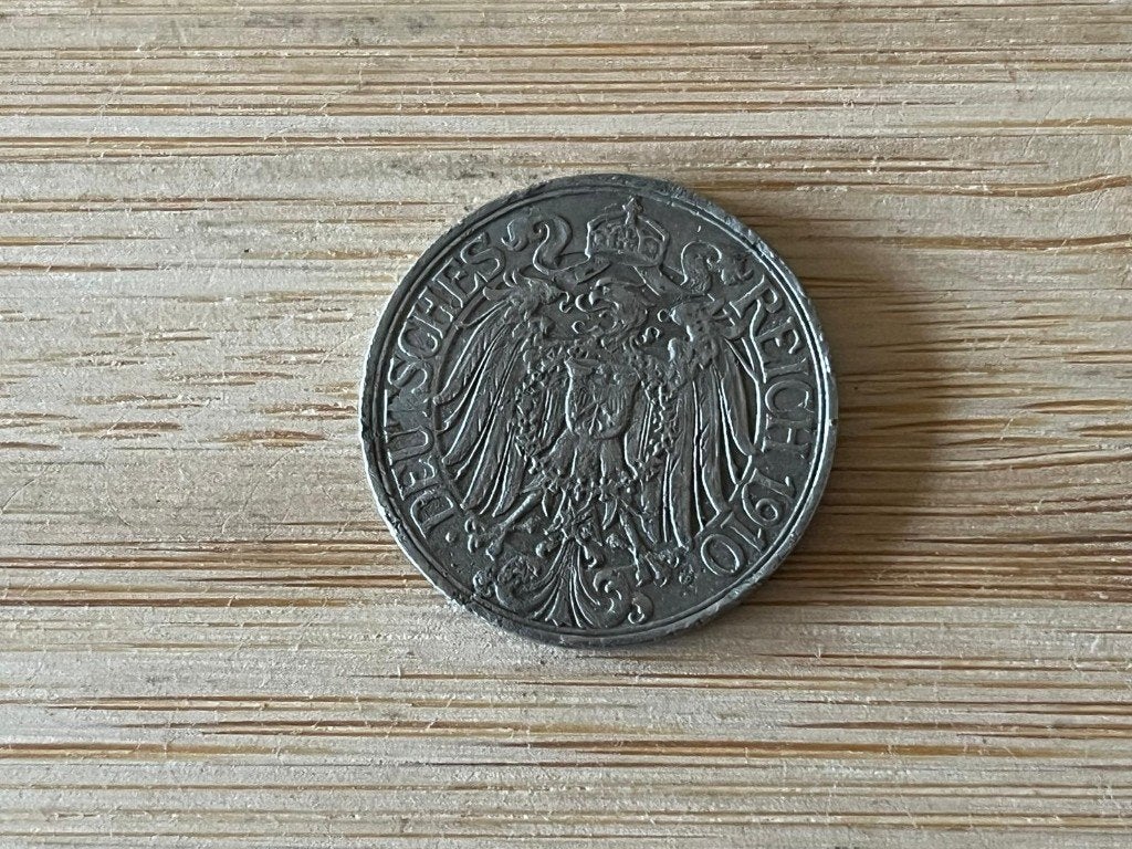 25 pfennig 1910 A Duitse munt, Ophalen of Verzenden, Duitsland