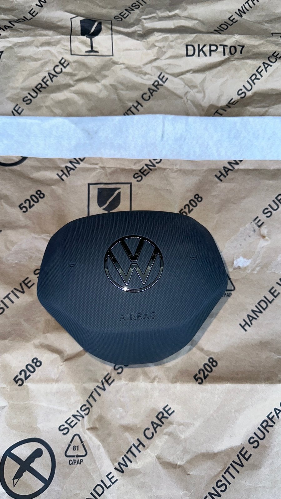 VW AIRBAG STUUR GOLF 8 TIGUAN ARTEON STUURWIEL STUURAIRBAG, Ophalen, Nieuw