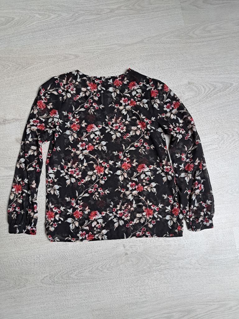 dunne bedrukte blouse (Atmosphere), Kleding | Dames, Atmosphere, Overige kleuren, Ophalen of Verzenden, Maat 36 (S)