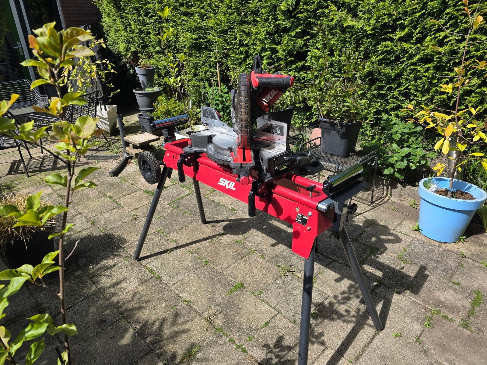 SKIL Zaagtafel - Verrijdbaar met wielen, Ophalen, Gebruikt, Overige typen, SKIL