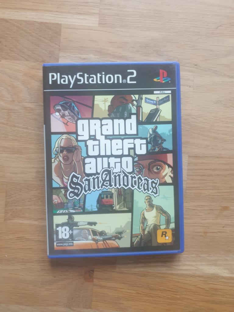 Grand Theft Auto San Andreas PS2, 1 speler, Ophalen of Verzenden, Zo goed als nieuw, Avontuur en Actie