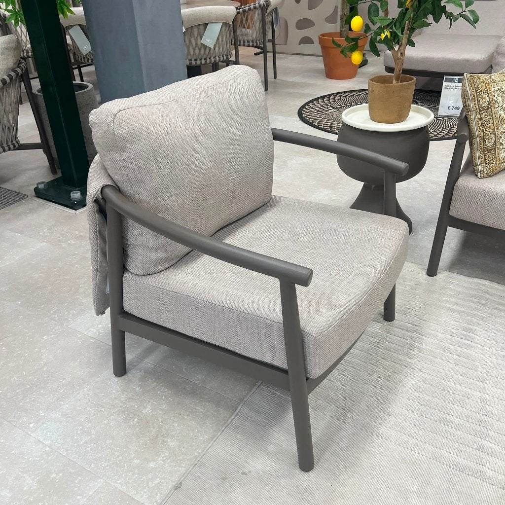 Barolo Loungeset | Showroommodel, Ophalen, 5 zitplaatsen, Gebruikt, Aluminium