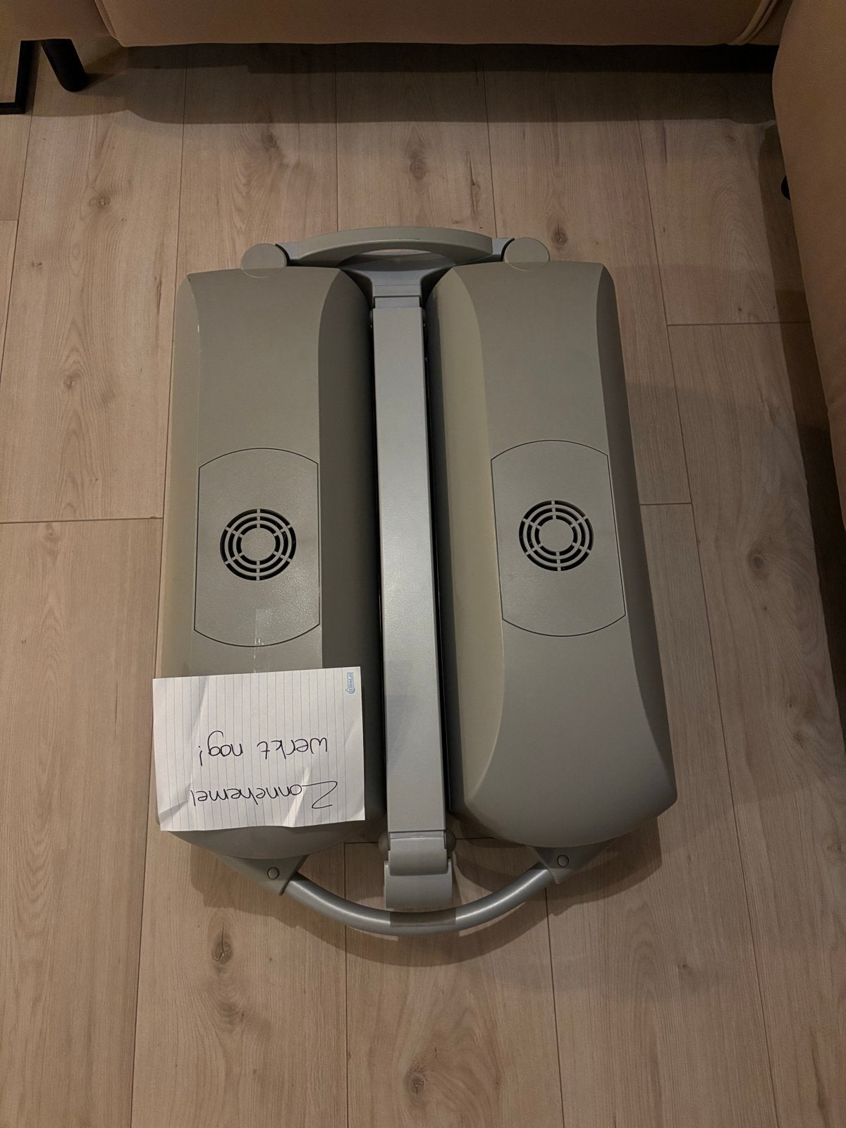 Philips Sunmobile HB811 Zonnebank - Werkt nog!, Witgoed en Apparatuur, Zonnebanken en Gezichtsbruiners, Ophalen, Gebruikt, Zonnebank enkelzijdig