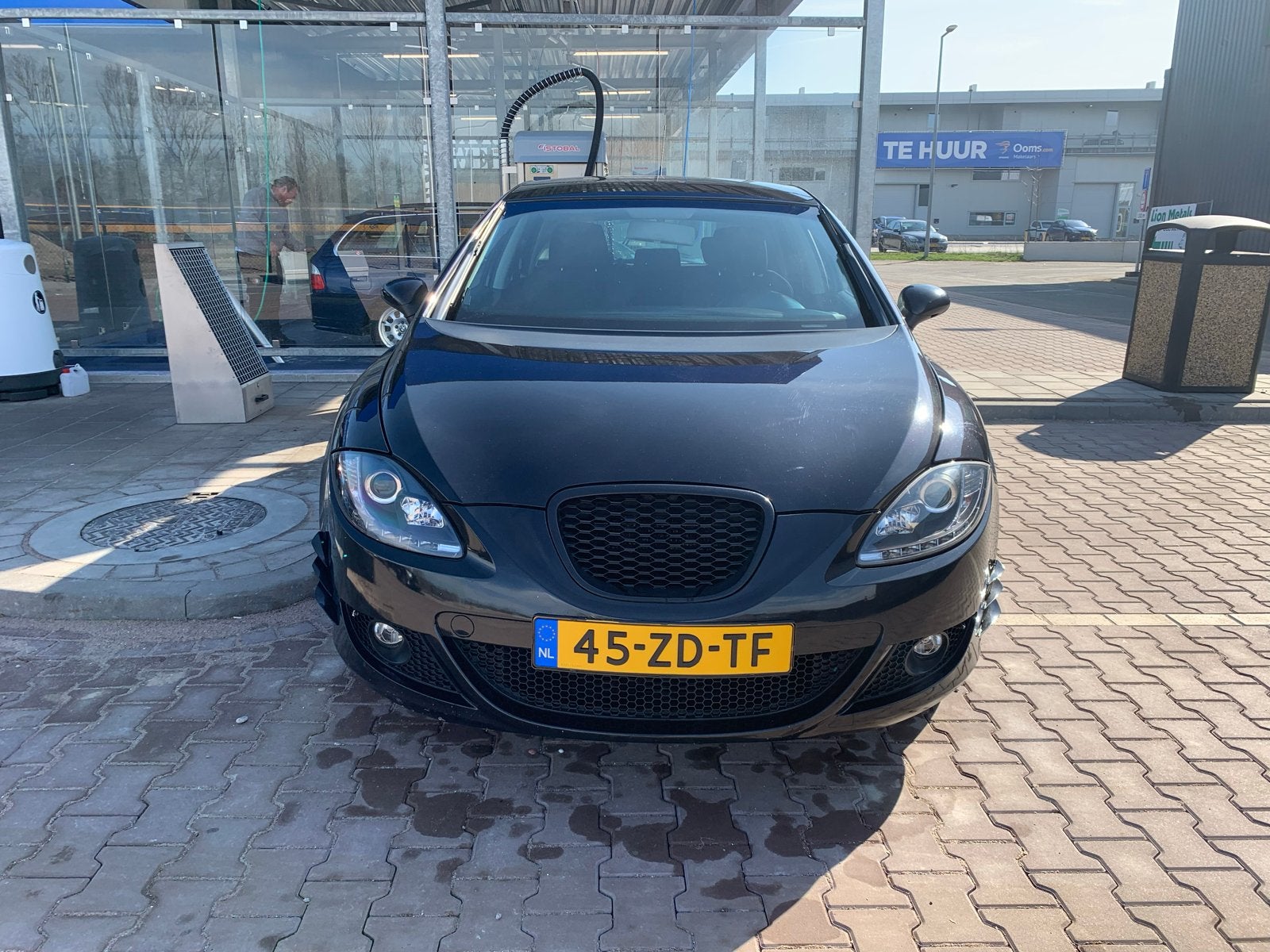 Seat Leon sportline 1.4 TSI 125pk 92KW 2008 Zwart, Auto's, Seat, 662 kg, 4 cilinders, Leon, Zwart
