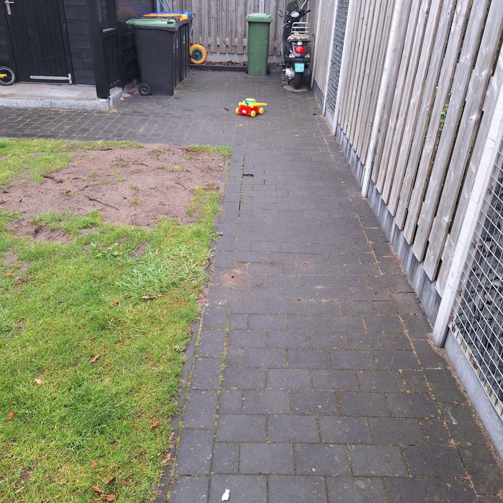 Betonklinkers 20x13,5x7,5 cm - ca. 140m2 - Zelf uithalen, Tuin en Terras, Ophalen, Gebruikt, Klinkers, 10 m² of meer