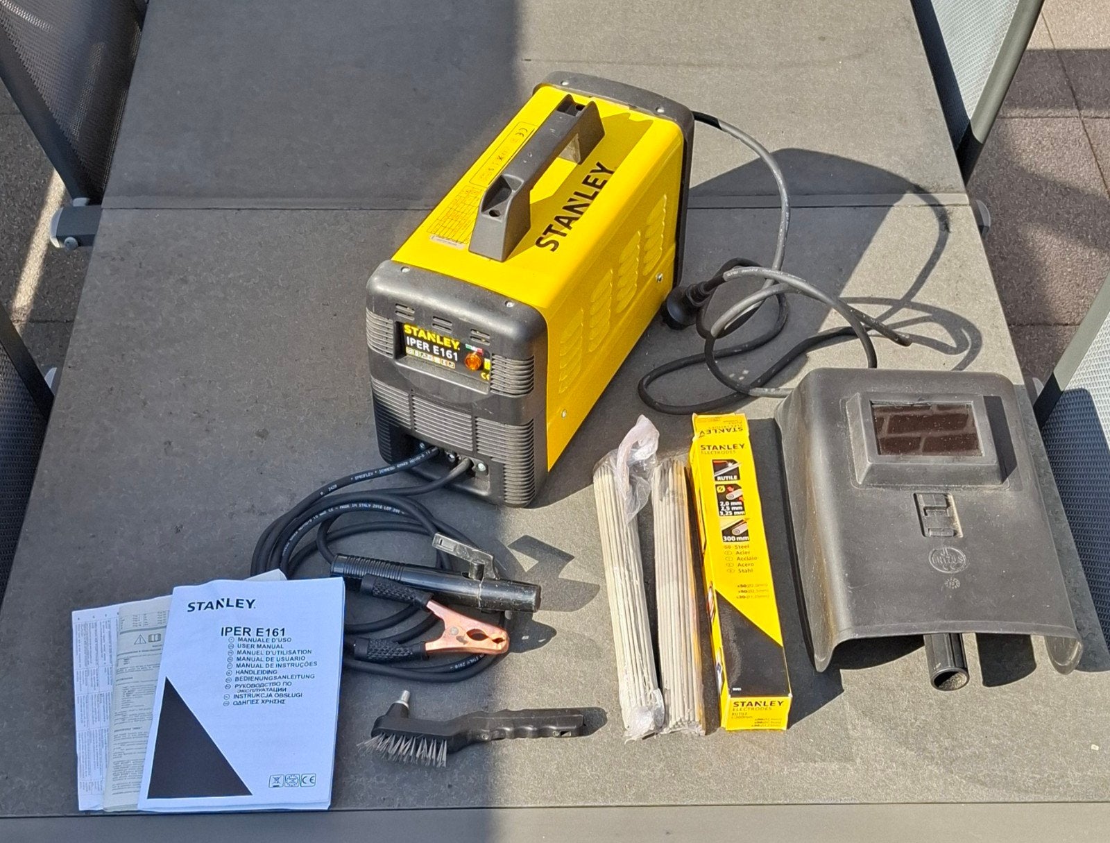 Stanley MMA Elektrode lasapparaat IPER E161, Ophalen, Zo goed als nieuw, Minder dan 150 ampère, Elektroden