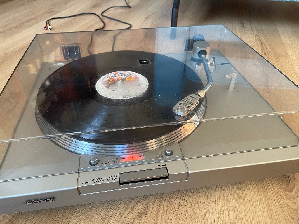 Sony PS-T1 Direct Drive, Ophalen of Verzenden, Gebruikt, Platenspeler, Sony