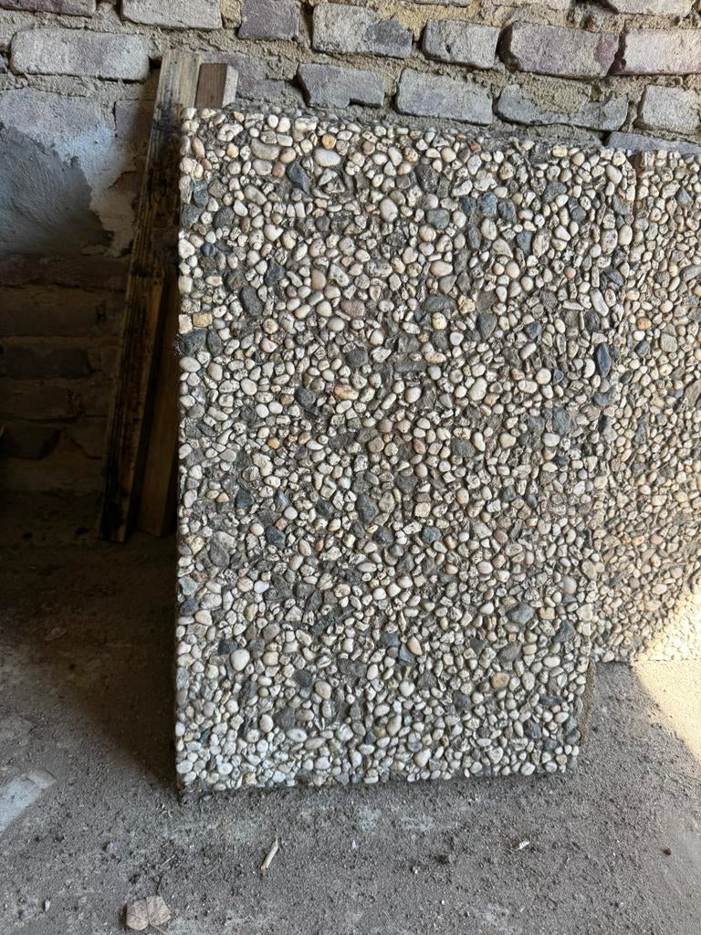 60x40 grindtegels, Tuin en Terras, Ophalen, Gebruikt, 5 tot 10 m², Beton