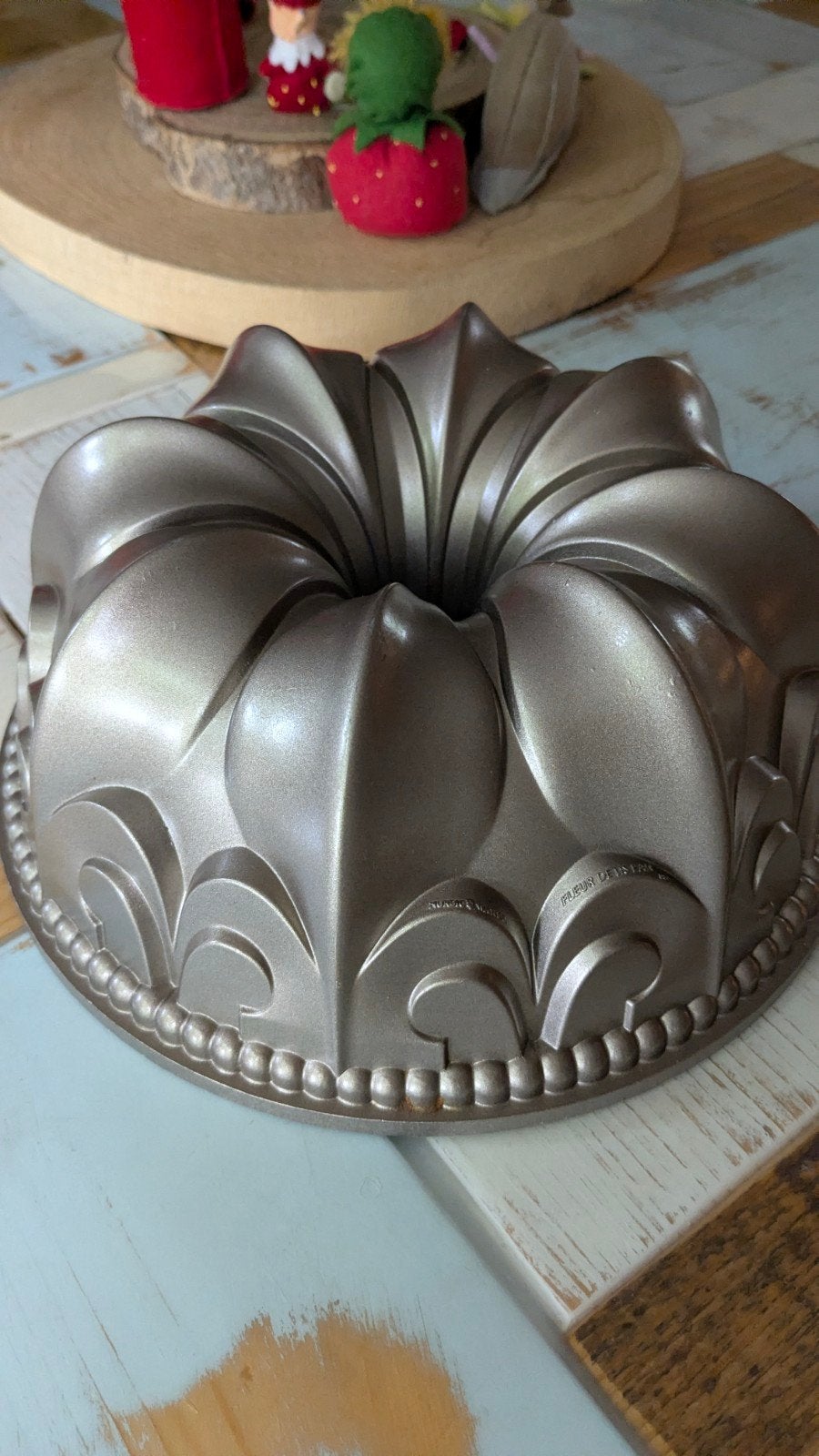 Nordic Ware bakvorm., Ophalen of Verzenden, Zo goed als nieuw, Taarten, Bakvorm