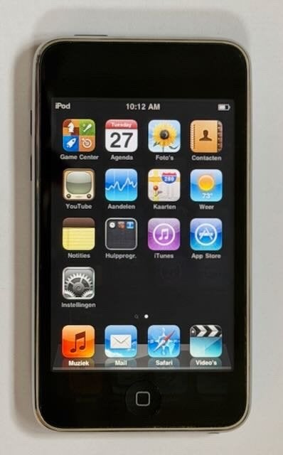 Apple iPod touch 8GB, model A1288, Audio, Tv en Foto, Ophalen, Gebruikt, Touch, Zwart