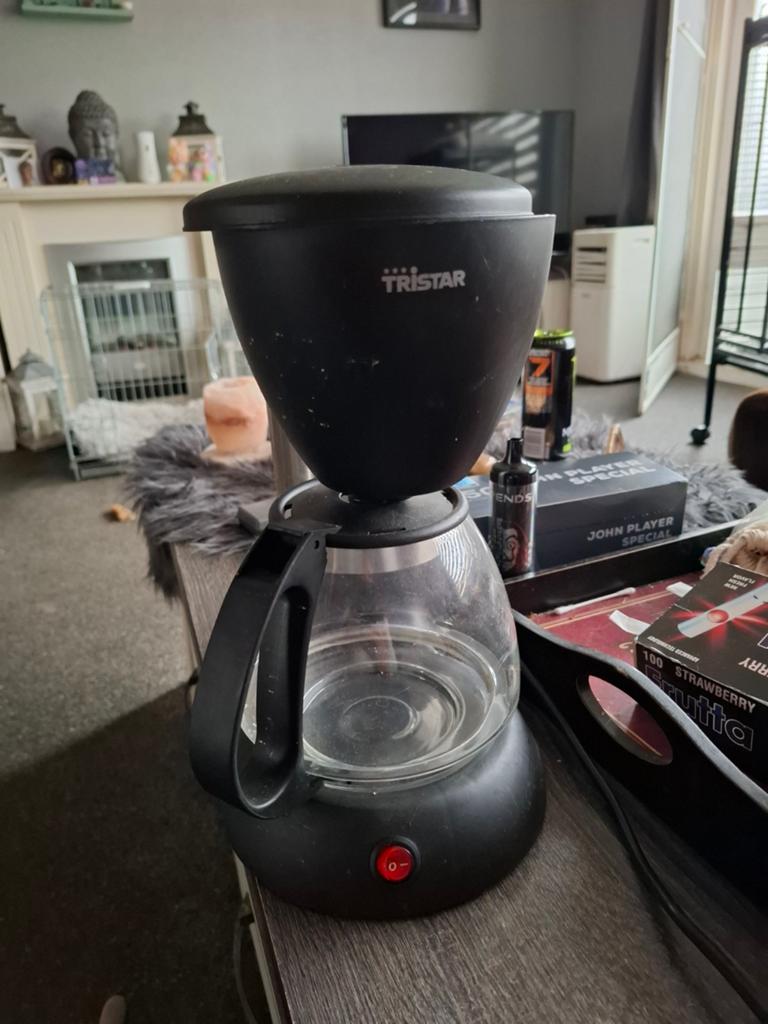 Tristar koffiezetapparaat zgan, Witgoed en Apparatuur, Koffiezetapparaten, Ophalen, Zo goed als nieuw, Koffiemachine, Gemalen koffie