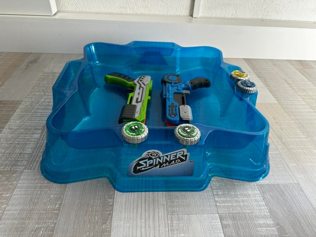 Spinner MAD Deluxe Battle Set, Kinderen en Baby's, Speelgoed | Buiten | Actiespeelgoed, Ophalen, Gebruikt